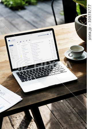 Email inbox message list online interface 30978777