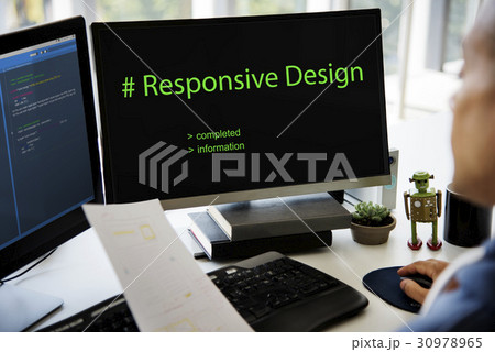 Web Design Coding Program Content Graphic 30978965