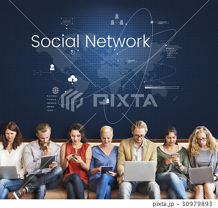 World Map Connection Social Media Technology World Map Connection Social Media Technology 30979893