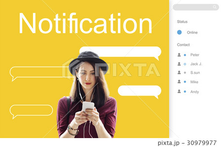 Chat Message Talk Connect Notification Word 30979977