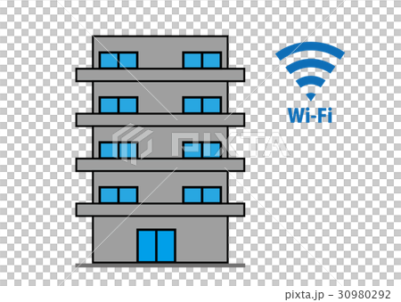 Wi-Fiが飛んでいる集合住宅 30980292
