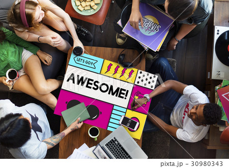 Awesome Attitude Creative Motivation Positive Awesome Attitude Creative Motivation Positive 30980343