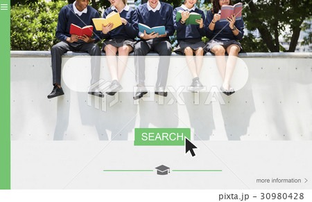 Distance learning blank search interface Distance learning blank search interface 30980428