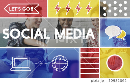 Social Media Graphic Communication Icon Social Media Graphic Communication Icon 30982062