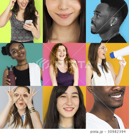 Studio People Collage Youth Concept Studio People Collage Youth Concept 30982394