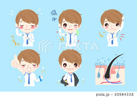 man with armpit problem 30984338