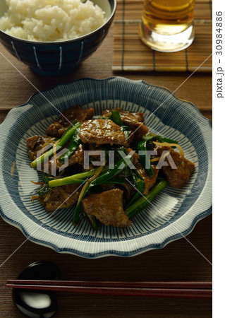 レバニラ炒め 30984886