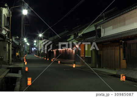 宇陀松山夢街道 町並みライトアップ 宇陀松山夢街道 町並みライトアップ 30985087