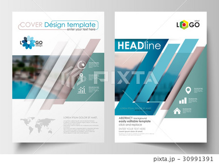 Business templates for brochure, magazine, flyer 30991391