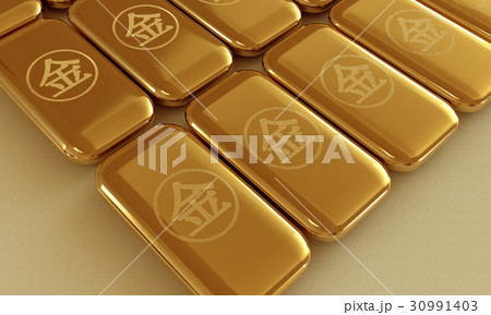 金の延棒 30991403