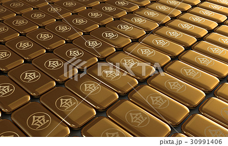 金の延棒 30991406