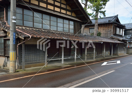 新潟市西蒲区和納の町並　 西蒲区(にしかんく)和納(わのう) 30991517