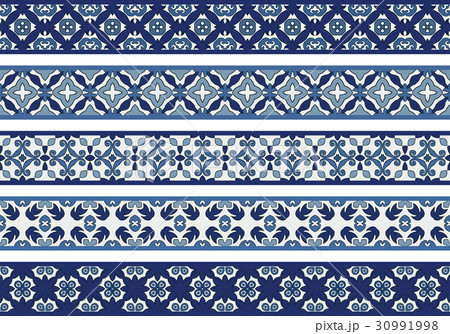 Seamless decorative borders 30991998