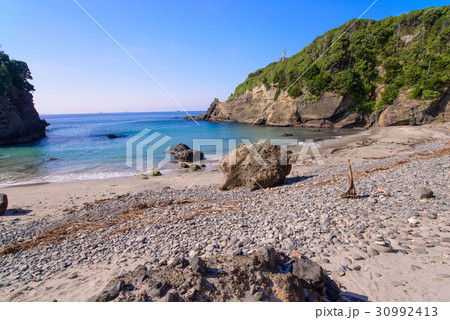 【伊豆下田】田牛の海岸と浜 【伊豆下田】田牛の海岸と浜 30992413