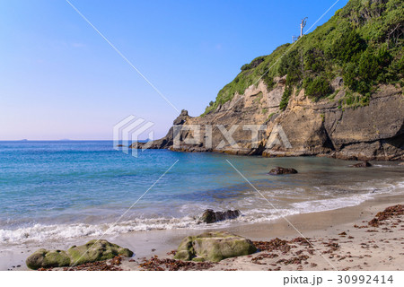 【伊豆下田】田牛の海岸と浜 30992414