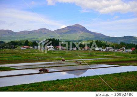春の飯綱山 春の飯綱山 30992480