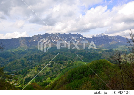 初夏の戸隠連峰 初夏の戸隠連峰 30992486