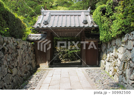 滋賀　旧竹林院　入口 30992500