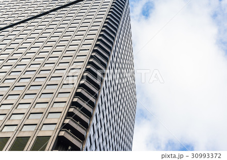 Financial window building to sky with copy space Financial window building to sky with copy space 30993372