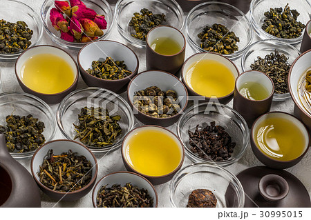 代表的な台湾茶　Taiwanese traditional tea 30995015