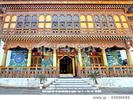 Entrance of Punakha Dzong Punakha, Bhutan 30996689