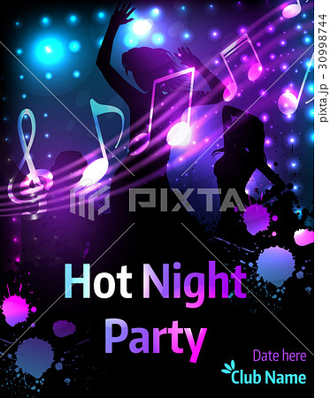 Poster template for party Poster template for party 30998744