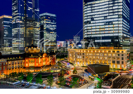 【東京都】夜の都市風景 【東京都】夜の都市風景 30999980