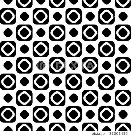 Black and white geometric seamless pattern. Black and white geometric seamless pattern. 31001436