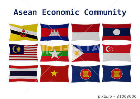 asean member states flags