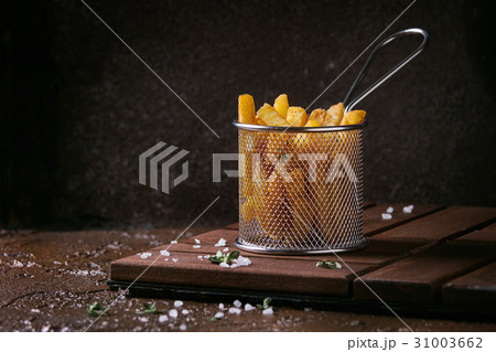 Variety of french fries 31003662