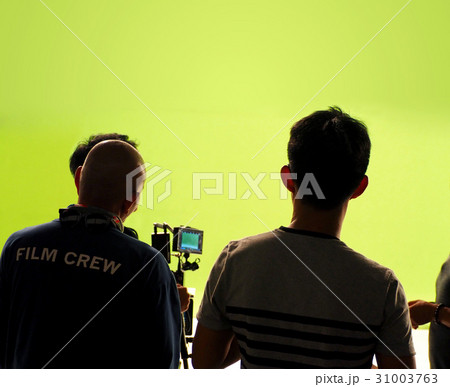 Behind the scenes of making video production. 31003763