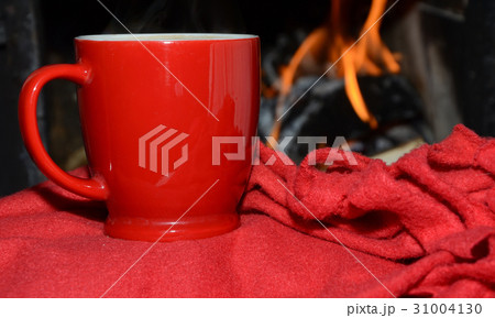 Red Cup and Fireplace Red Cup and Fireplace 31004130