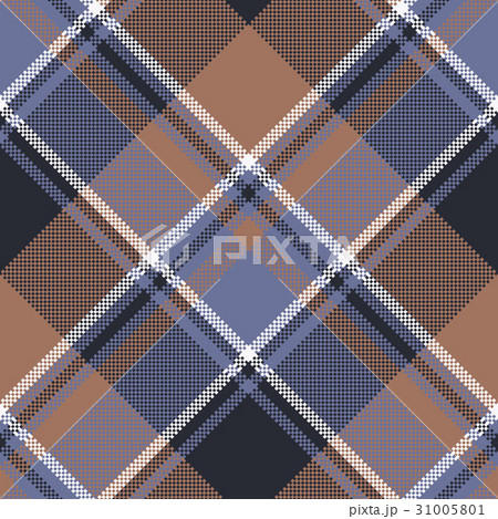 Tartan fabric texture seamless pattern 31005801