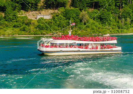 Water rushing over Niagara Falls 31008752