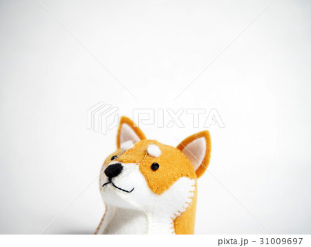 フェルト作品　柴犬 31009697