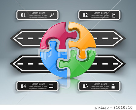 Road infographic design template and marketing 31010510