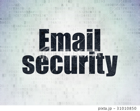 Privacy concept: Email Security on Digital Data 31010850