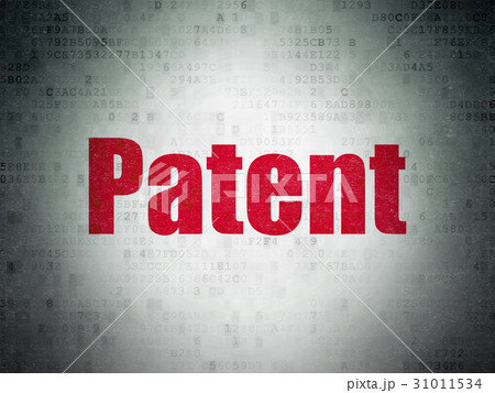 Law concept: Patent on Digital Data Paper 31011534