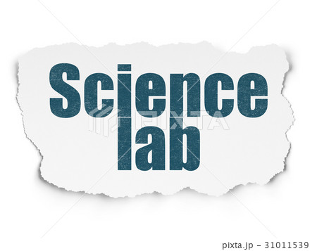 Science concept: Science Lab on Torn Paper 31011539