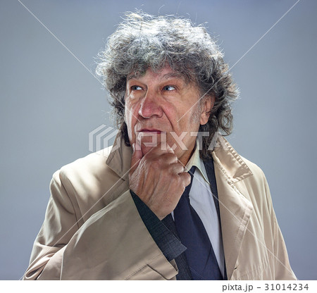 The senior man as detective or boss of mafia on The senior man as detective or boss of mafia on 31014234