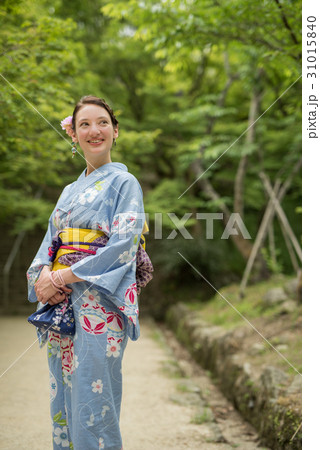 フランス人 浴衣