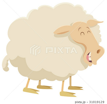 cartoon sheep farm animal 31019129