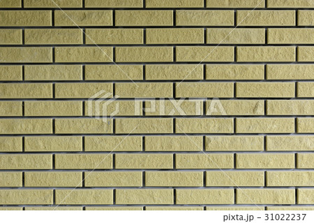 Background. Brick wall of yellow. Brown. 31022237