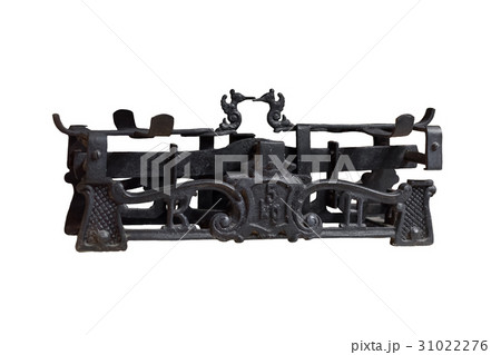 Ancient scales of metal with bowls Ancient scales of metal with bowls 31022276
