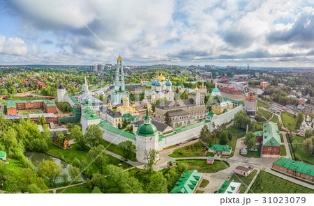 Trinity Lavra of St. Sergius - aerial view Trinity Lavra of St. Sergius - aerial view 31023079