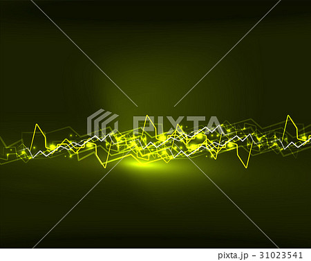 Neon lightning vector background Neon lightning vector background 31023541