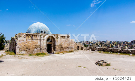 The Umayyad Palace, in the Amman Citadel, Jordan. 31024425