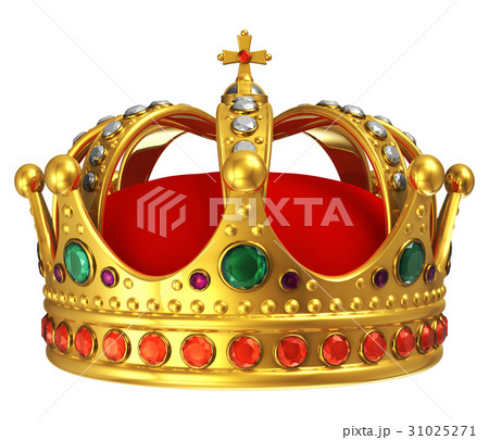 Golden royal crown 31025271