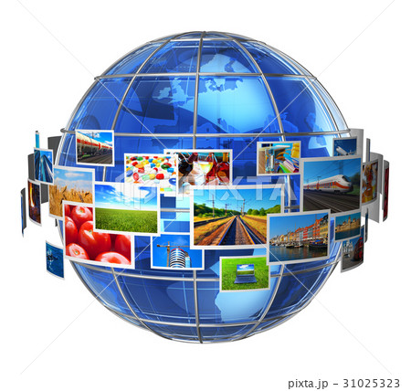 Telecommunication and media technologies concept 31025323