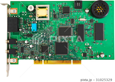Green PCI card 31025329